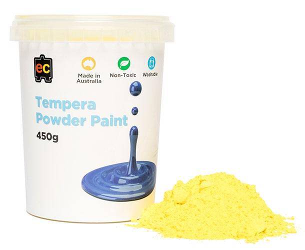 Tempera Powder 450gm Yellow